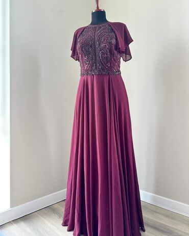 вечернее платье 5254: Вечернее платье, Длинная модель, Без рукавов, С пайетками, L (EU 40)