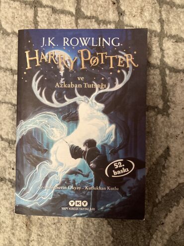 Kitablar, jurnallar, CD, DVD: Harry Potter ve Azkaban tutsağı türk dilində kitab