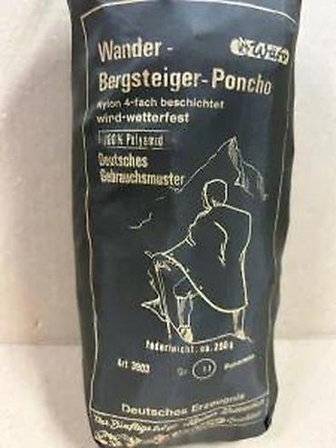 Sportska odeća: Planinarski/planinarsko-hodački pončo – “Wander-Bergsteiger-Poncho” - — 17