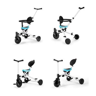 Коляски: Продается детский трехколесный велосипед-коляска 2в1 Xiaomi Nadle