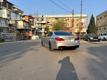 BMW: BMW 5 Series (F10) sedan – gümüş rəng. Texniki xüsusiyyətlər və — 5