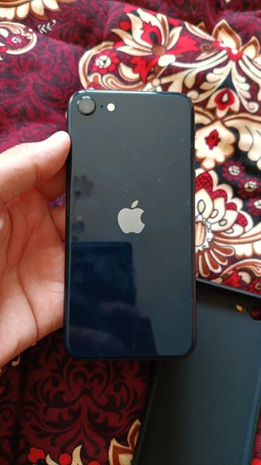 микрофон купить для пк: IPhone SE 2022, Колдонулган, 64 ГБ, Black Titanium, Коргоочу айнек, Каптама, Куту, 80 %