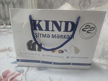 nebulayzer aparati: **KIND eşitmə cihazı (RIC tipli)** KIND markalı, açıq protezləşmə — 6