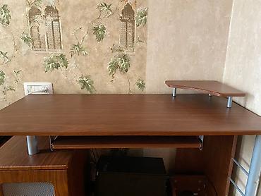 işlənmiş ofis stolu: Kompüter masası, İşlənmiş, MDF — 3