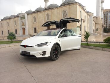 ош машина тико: Tesla Model X: 2016 г., 10 л, Автомат, Электромобиль, Вэн/Минивэн