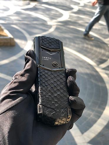 butun telefonlar: Vertu Signature PureBlack Piton Premium Class Kredit Tek Sexsiyyet — 3