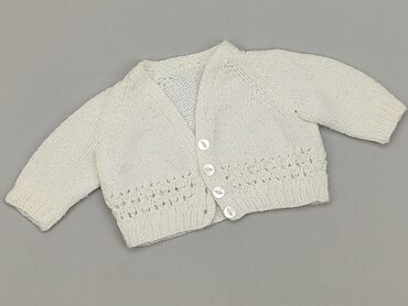 sweterek biały dla niemowlaka: Cardigan, Newborn baby, condition - Good