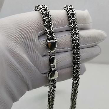 Серебряные цепочки: Цепочка, Проба 925, Унисекс, Новый — 14