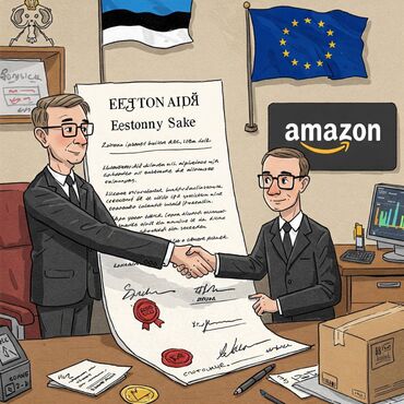 фирма диа: Продается фирма в ЕС с подключенным аккаунтом на Amazon. Продам фирму