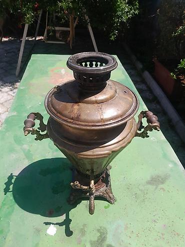 Samovarlar: İşlənmiş Od Samovar, 5 l, Ünvandan götürmə — 6