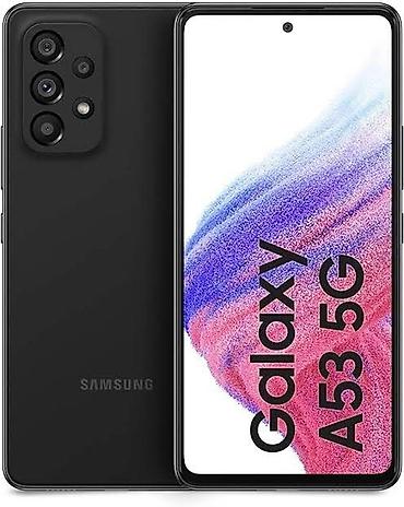 Мобильные телефоны: Samsung Galaxy A53 5G, Новый, 128 ГБ, цвет - Черный — 1