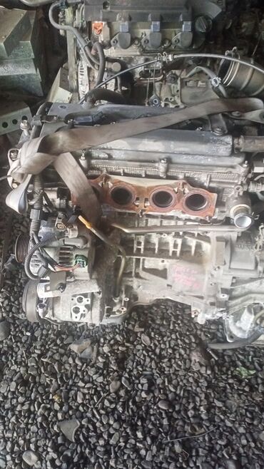 Двигатели, моторы и ГБЦ: Бензиновый мотор Toyota 2004 г., 2.4 л, Б/у, Оригинал, Япония — 12