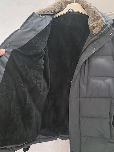 oğlan kurtkası: Qış kurtkası içi mexli kapişonlu, geyinilməyib — 2