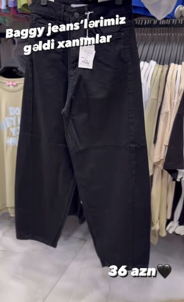 Şalvarlar: Women's Pant M (EU 38), rəng - Qara