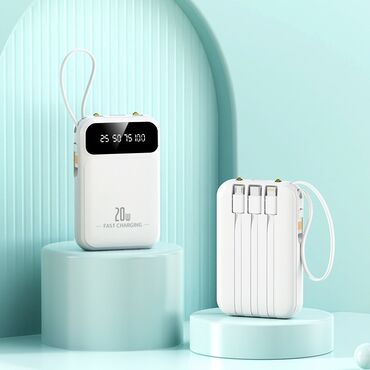 smart watch 8 ultra цена бишкек: В этом Power Bank уже есть ВСЕ нужные встроенные кабели: 🔹Lightning