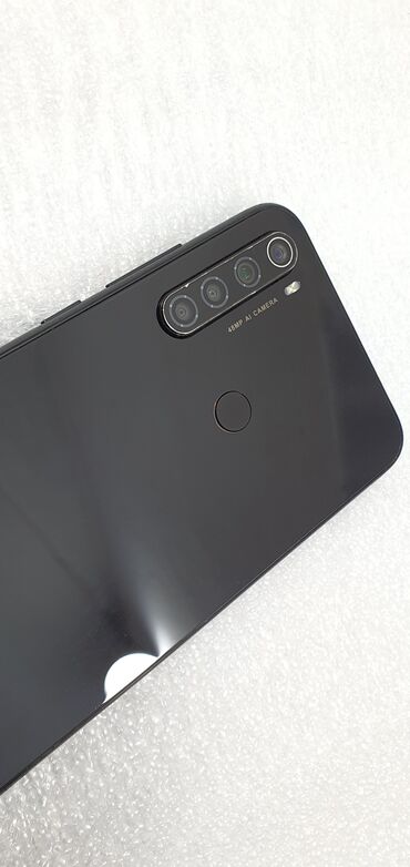 4 ядерный: Xiaomi, Redmi Note 8, Б/у, 32 ГБ, цвет - Черный, 2 SIM