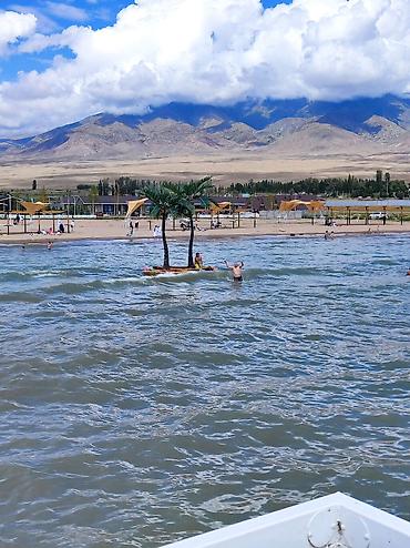 Иссык-Куль 2026: Коттедж, Палм Бич ЦО Palm Beach, Чок-Тал, Детская площадка, Парковка, стоянка, Охраняемая территория — 26