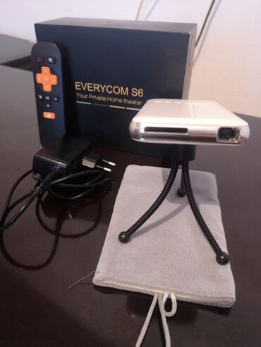 ТВ и видео: Карманный Проектор Everycom S6 Для домашнего Кинотеатра и прочих