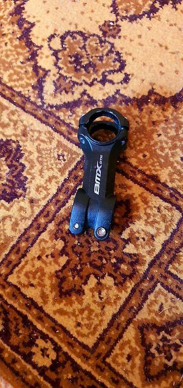 velosiped alan: Velosiped üçün BMX GTR sükan boğazı (stem). Qara rəngli, metal — 2