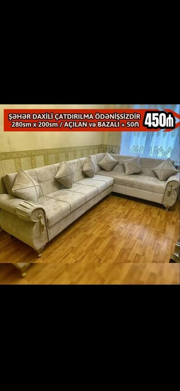 Divanlar: Künc divan, Yeni, Açılan, Bazalı, Parça, Pulsuz çatdırılma — 24