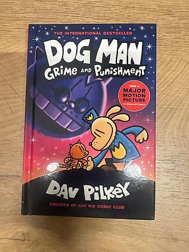 manqa: Məhsul: “Dog Man” komiks/qravl roman seriyası – Dav Pilkey Təsvir: - — 10