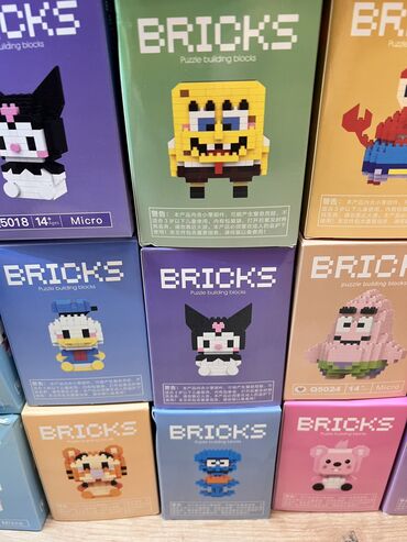 чехлы аниме: Лего Bricks Персонажи из популярных мультфильмов аниме игр и