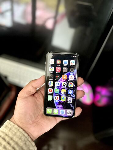 videokarta 256: IPhone 11 Pro, Б/у, 256 ГБ, Белый, Защитное стекло, Коробка, 78 %