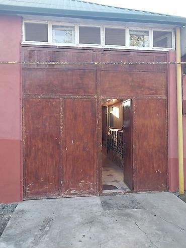 seyf qapi 2ci el: İşlənmiş Dəmir Qaraj darvazası, Yana açılan, Mexaniki, rəng - Qəhvəyi, Qapı ilə — 1