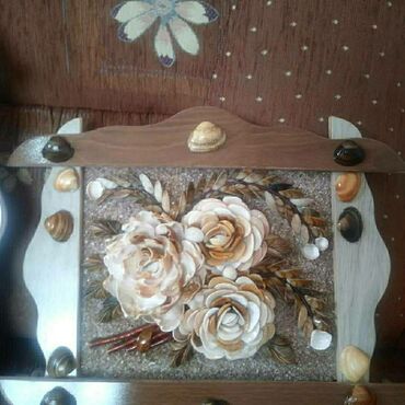 Şəkillər, tablolar: Məhsul: Dekorativ əl işləri – divar asılqanları - Material: təbii — 23