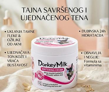 latex helanke: Donkey Milk Whitening Cream – krema za lice i telo sa mlekom magarice — 2