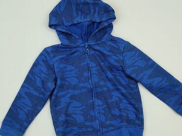 sweterek z kwadratowym dekoltem: Bluza, 3-4 lat, 98-104 cm, stan - Bardzo dobry