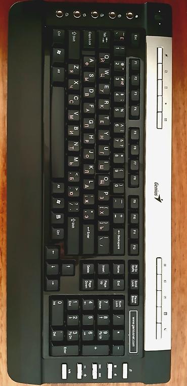 orico hdd box: Genius SlimStar R610 klaviatura - Tam ölçülü, say bloku ilə - Dil — 1