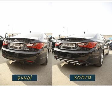 maşin peci: Hyundai arxa diffuser. Hər cür maşın aksesuarının satışı bizdə