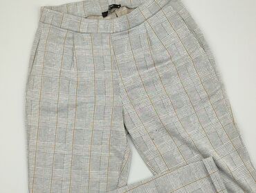 spódnice plisowane w kratę: Material trousers, Reserved, S (EU 36), condition - Good