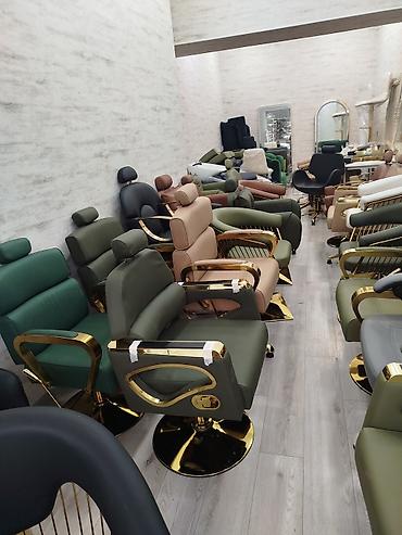 manikur kreslo: Salon kresloları – peşəkar bərbər və gözəllik məkanları üçün - Model — 1