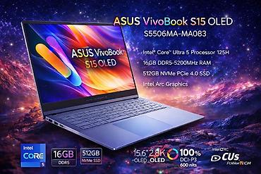 used notebook: ASUS VivoBook S15 OLED (S5506MA-MA083) - Ekran: 15.6” 2.8K OLED, 100% — 1