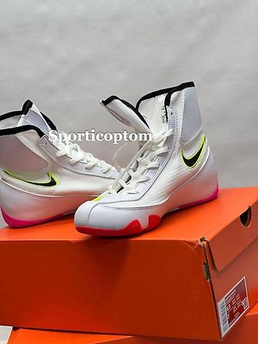 крассовки найк: Для бокса Nike. 1) Боксерские/рестлинг-ботинки Nike (высокая — 5