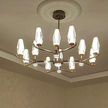 cil ciraqlar: Çılçıraq, 10 və daha çox lampa, Metal — 5