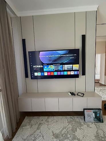 Телевизор KONKA UHD 4K Smart TV - Диагональ: 50" и 65" (на фото — обе
