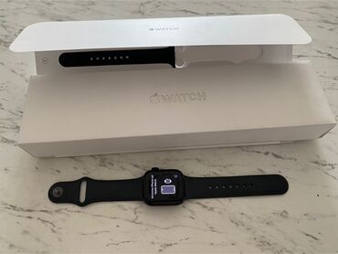 Smart saatlar: İşlənmiş, Smart saat, Apple, Аnti-lost, rəng - Qara