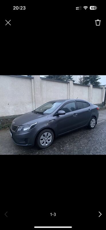 mazda xedos 6: Kia Rio: 2012 г., 1.6 л, Автомат, Бензин, Седан