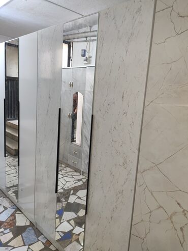 Шкафы для одежды: Шкаф для одежды, Новый, Прямой, ЛДСП — 4