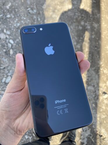 Apple iPhone: IPhone 8 Plus, Б/у, 64 ГБ, Черный, 75 %