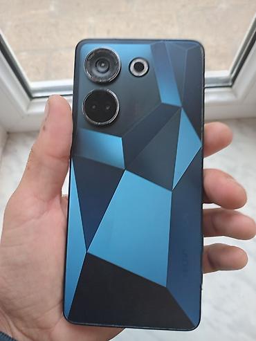 kamera monitörü: Tecno Pova 5, 256 GB, rəng - Mavi, Barmaq izi — 2