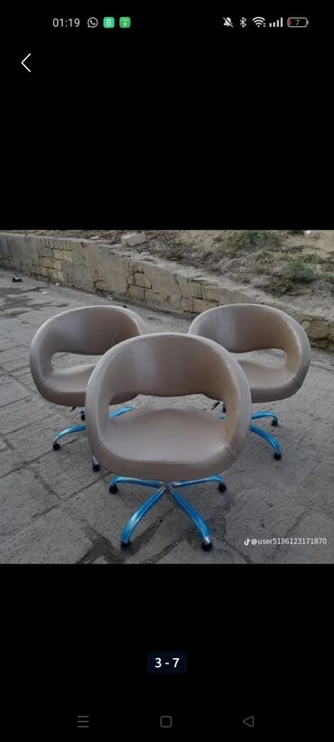 tap az salon mebelleri: Новый, Кресло для стрижки