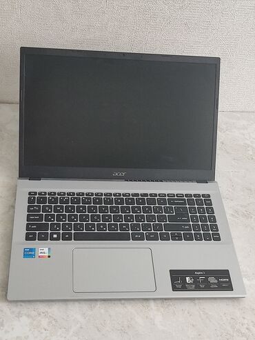 материнская плата комплект: Ноутбук, Acer, 16 ГБ ОЭТ, Intel Core i5, 15.6 ", Колдонулган, Татаал эмес тапшырмалар үчүн, эс тутум NVMe SSD