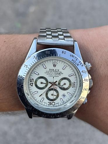 gloria saat: Rolex Daytona üslubunda qol saatı - Korpus və qolbaq: paslanmayan — 2