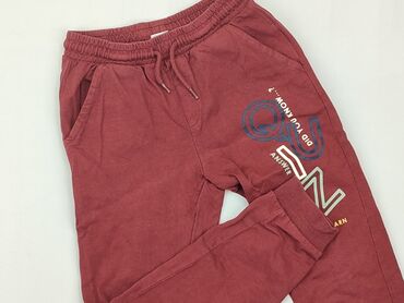 białe spodnie z dziurami: Sweatpants, Lindex Kids, 7 years, 116/122, condition - Good