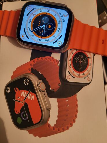ultra watch: Smart Watch T800 ultra 49mm real alici olsa endirim olunacaq yenidir 1