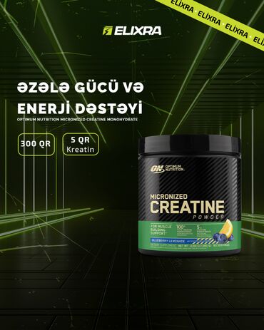 jqutla idman: Kreatin Optimum Nutrition, Çəki: 201 - 500 g, Yeni